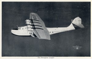The Philippine Clipper, sister ship of China Clipper, Alameda to Manila every Wednesday.  